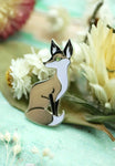 Kettricken’s Fox Pin – inspired by the Farseer trilogy by Robin Hobb