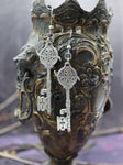 Abhorsen’s Keys Earrings – inspired by the Old Kingdom books by Garth Nix