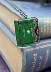 Abhorsen’s Book of the Dead Necklace – inspired by the Old Kingdom books by Garth Nix