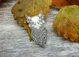 Nighteyes Wolf Brooch– inspired by the Farseer trilogy by Robin Hobb