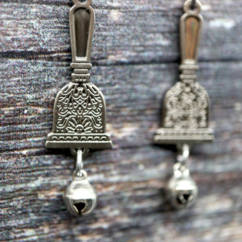 Abhorsen inspired fan Saraneth bell Earrings