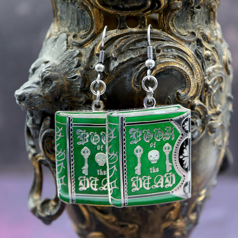 Abhorsen’s Book of the Dead Earrings – inspired by the Old Kingdom books by Garth Nix