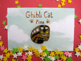 Catbus inspired fan Enamel Pin