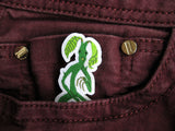 Leaf sprite inspired fan Iron on Patch
