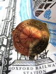 His Dark Materials, Alethiometer/Golden Compass inspired fan Enamel Pin
