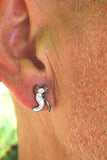 Axolotl Enamel Stud Earrings