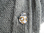 BB-8 inspired fan Enamel Pin