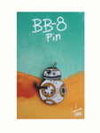 BB-8 inspired fan Enamel Pin