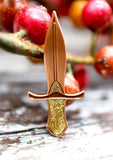 The Subtle Knife, His Dark Materials inspired fan Enamel Pin